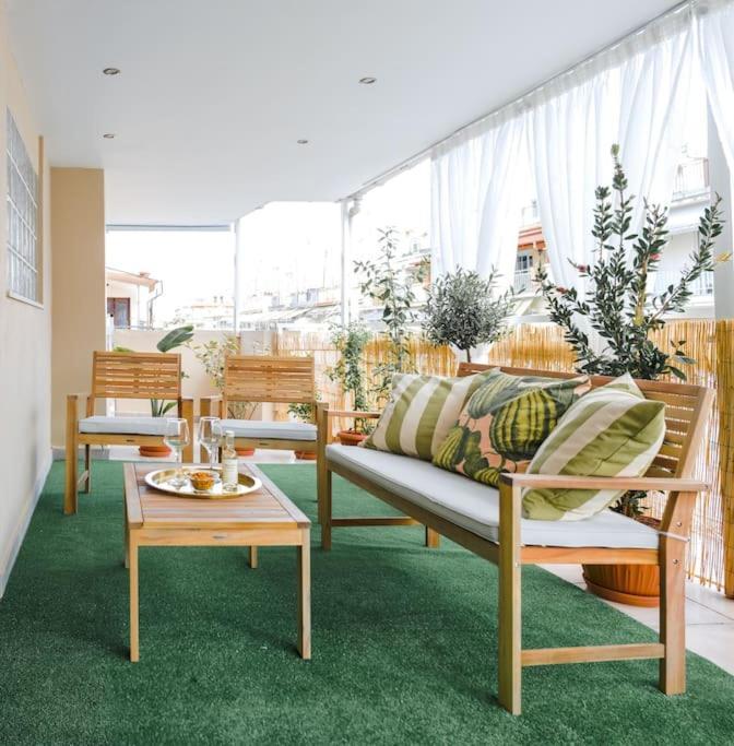 Flowery Penthouse In City Centre Of Thessaloníki Ngoại thất bức ảnh