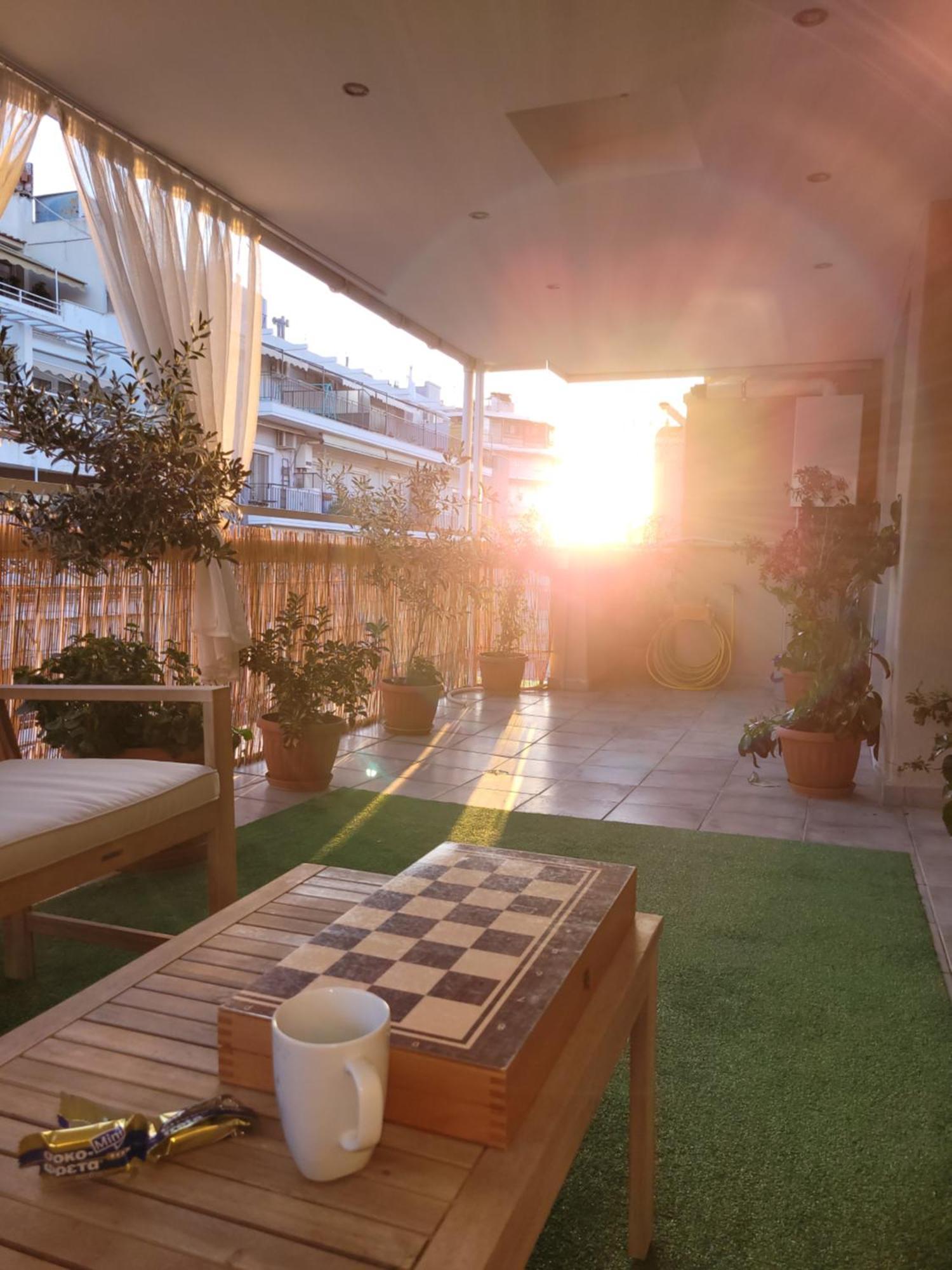 Flowery Penthouse In City Centre Of Thessaloníki Ngoại thất bức ảnh